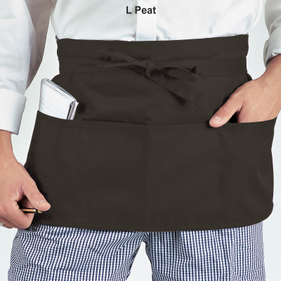 Dennys Money Pocket Apron Peat Brown