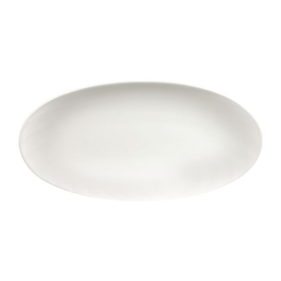 Churchill White Oval Chefs Plate 11 4/5X5 3/4"