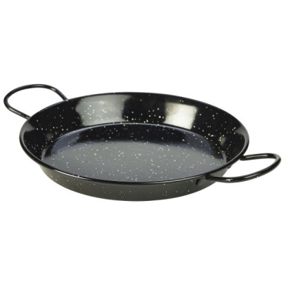 Paella Pan Enamel Black 26cm