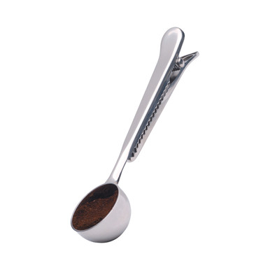 La Cafetiere Coffee Measuring Spoon and Bag Clip Stainless Steel