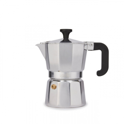 La Cafetiere Venice Aluminium Espresso Maker, 3-Cup