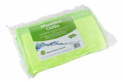 Microfibre Cloth Green x10
