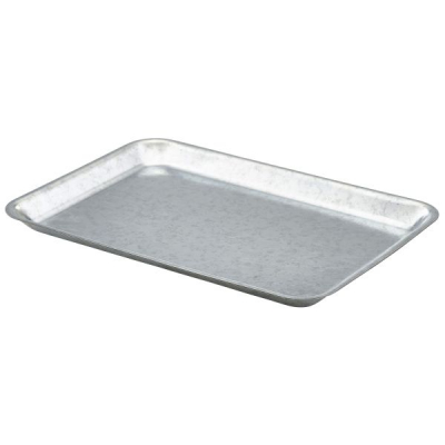 Galvanised Steel Tray 31.5x21.5x2cm