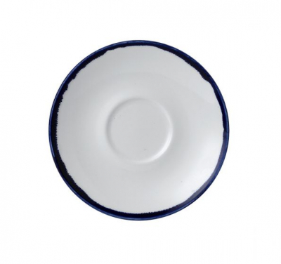 Dudson Harvest Ink  Cappuccino Saucer 6.25"