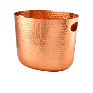 Copper Aluminium Hammered Wine Bucket 30.5cm