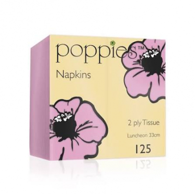 Napkin Pink 33cm/2ply 8 Fold x2000