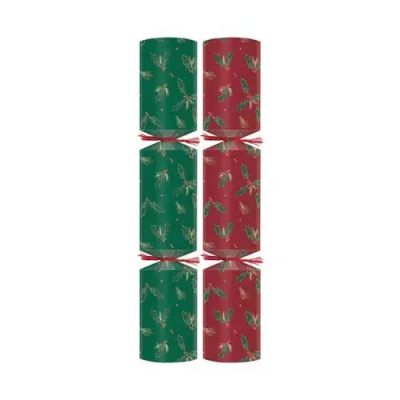 Christmas Cracker Jolly Holly 10" Content 1 x100