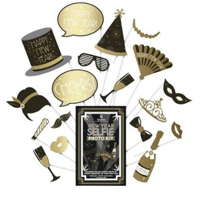 New Year Selfie Photo Kits X8 x8