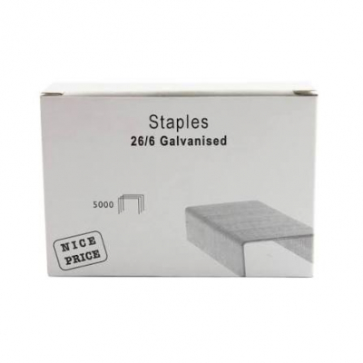 Metal Staples 26/6mm x5000