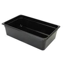 Gastronorm Polycarbonate Black 1/1 150mm 19.5L