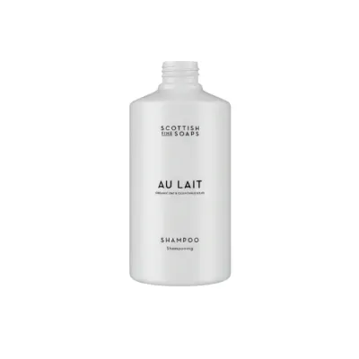 Au Lait Shampoo Empty Printed Bottles 300ml x6