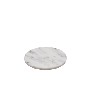 White Marble Platter 18cm Dia