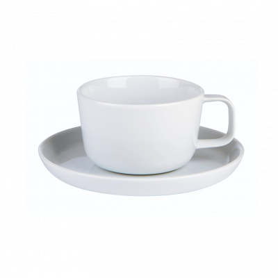 Nordika White Saucer 15cm