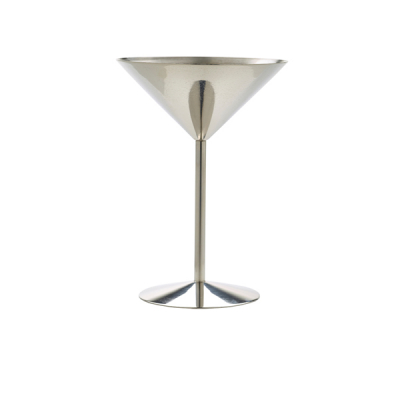 Stainless Steel Martini Glass 24cl/ 8.5oz