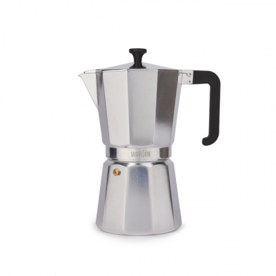 La Cafetiere Venice Aluminium Espresso Maker 12-Cup