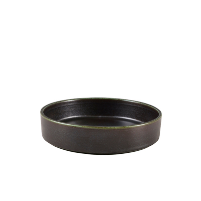 Terra Porcelain Black Presentation Bowl 18cm