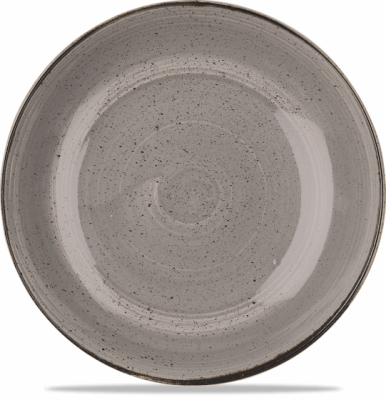Churchill Stonecast Grey Coupe Large Bowl 31cm