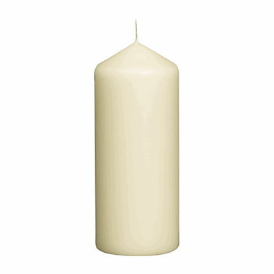 Pillar Candle Ivory 170x70mm x12