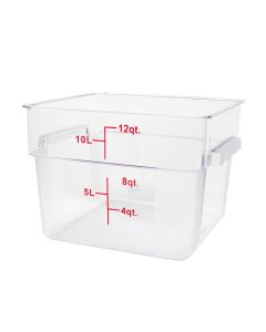 Food Storage Container Polycarbonate Clear 11.4L