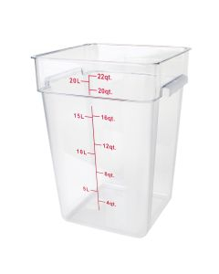 Food Storage Container Polycarbonate Clear 20.8L