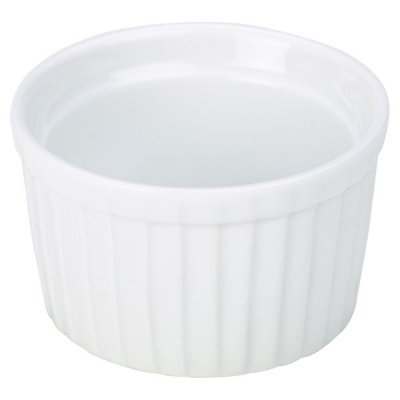 Ramekin Stackable White 3oz 6.5cm