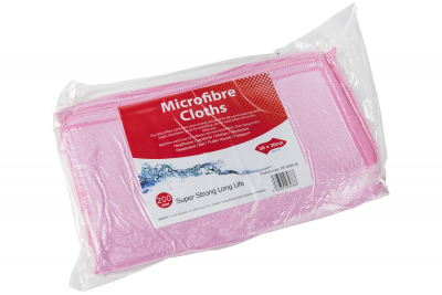 Microfibre Cloth Red x10