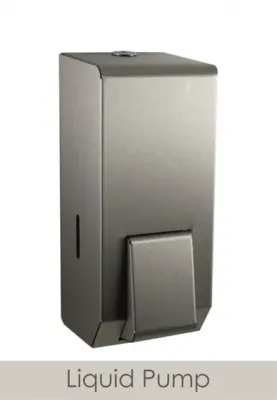 Hand Soap Dispenser Brushed Stainless Steel 1L