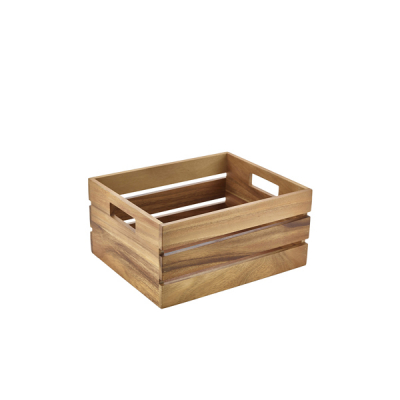 Acacia Wood Box/ Riser GN 1/2