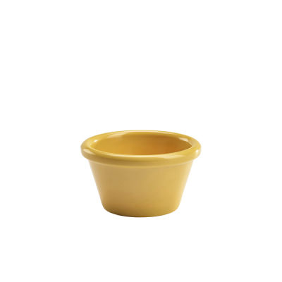 Ramekin Melamine Smooth Yellow 3oz