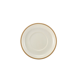 Kava White Stoneware Saucer 16cm