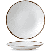 Dudson Harvest Natural  Deep Coupe Plate 10"