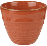 Churchill Stonecast Spiced Orange Ripple Chip Mug 10oz