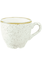 Churchill Stonecast Barley White Espresso Cup 9Cl