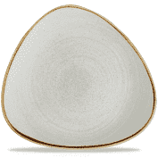 Churchill Stonecast Raw Grey Lotus Plate 10Inch