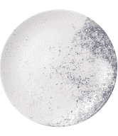Churchill Studio Prints Haze Blue Evolve Coupe Plate 10.25Inch