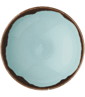 Dudson Harvest Turquoise  Coupe Bowl 7.25Inch