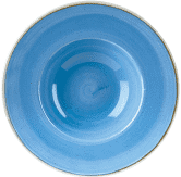 Churchill Stonecast Cornflower Blue Profile Wide Rim Bowl Large 27.69cm