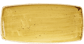 Churchill Stonecast Mustard Oblong Plate 29.5cm
