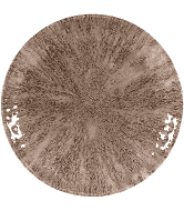Churchill Stone Zircon Brown Evolve Coupe Plate 10.25"