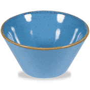 Churchill Stonecast Cornflower Blue Zest Bowl 12oz