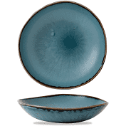 Dudson Harvest Blue Round Bowl 9 7/8Inch