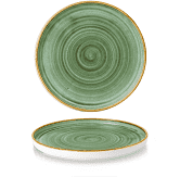 Churchill Stonecast Samphire Green Walled Plate 8.67"