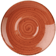 Churchill Stonecast Spiced Orange Cappuccino Saucer 15.6cm