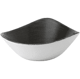 Churchill Stonecast Patina Iron Black Lotus Bowl 9.25Inch
