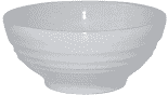 Churchill White Ripple Snack Bowl 10oz