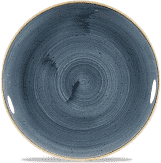Churchill Stonecast Blueberry Evolve Coupe Plate 6.5"