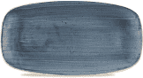 Churchill Stonecast Blueberry Oblong Chefs Plate 12 X 7 4/5Inch