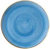 Churchill Stonecast Cornflower Blue Coupe Plate 28.8cm