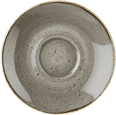 Churchill Stonecast Grey Cappuccino Saucer 15.6cm