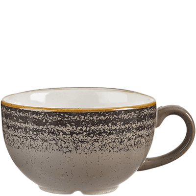 Churchill Studio Prints Charcoal Black Cappuccino Cup 8oz